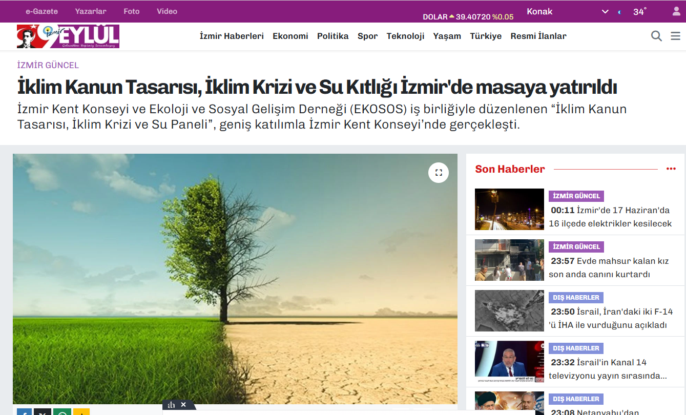 Dokuz eylül gazetesi